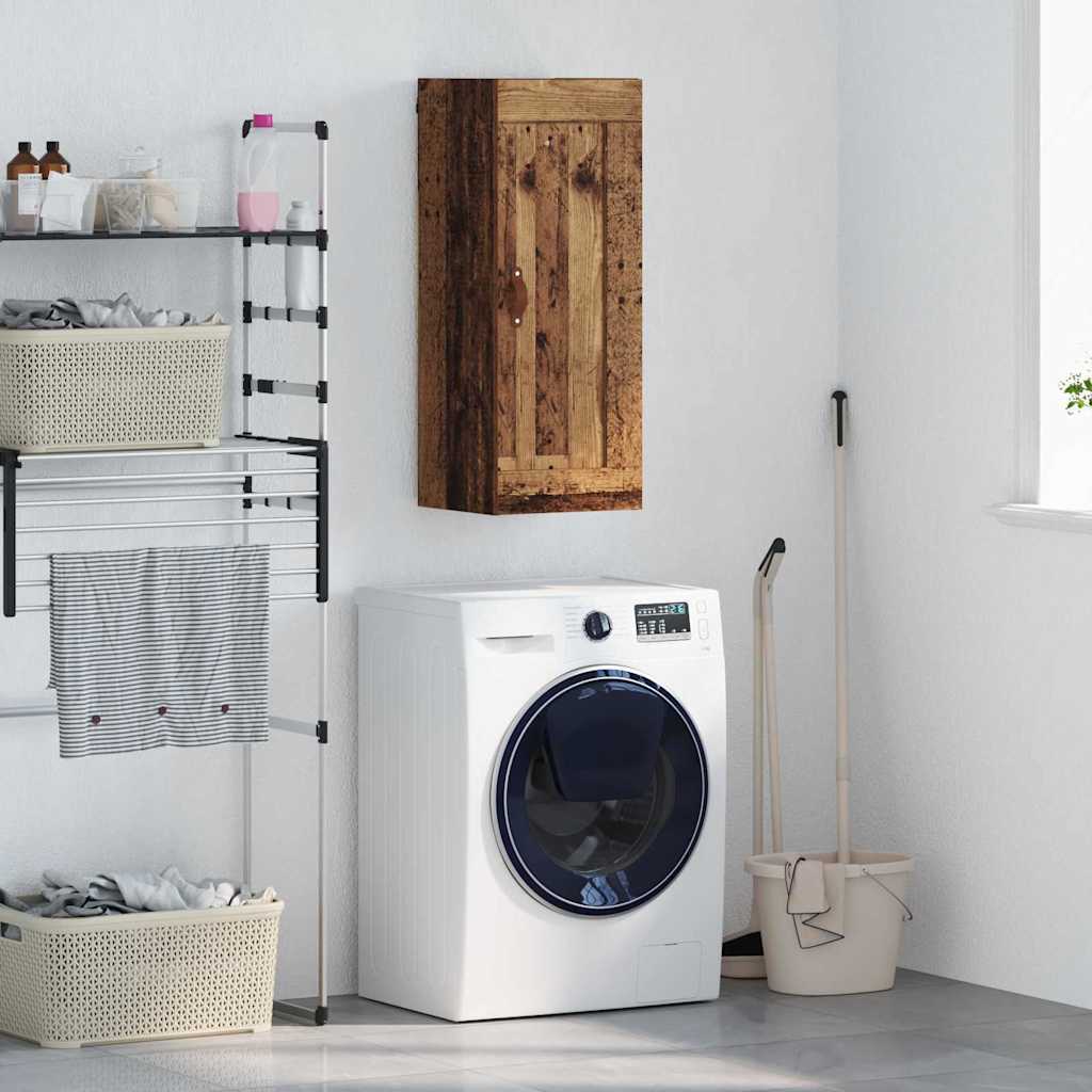 Meuble mural Bois Ancien 34,5 x 34 x 90 cm Bois d'ingénierie - XIOS