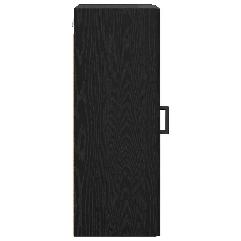 Meuble mural Chêne noir 34,5 x 34 x 90 cm Bois d'ingénierie - XIOS