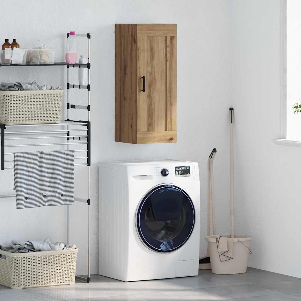 Meuble mural Chêne artisanal 34,5 x 34 x 90 cm - XIOS