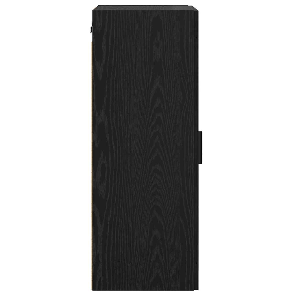 Meuble mural Chêne noir 34,5 x 34 x 90 cm Bois d'ingénierie - XIOS