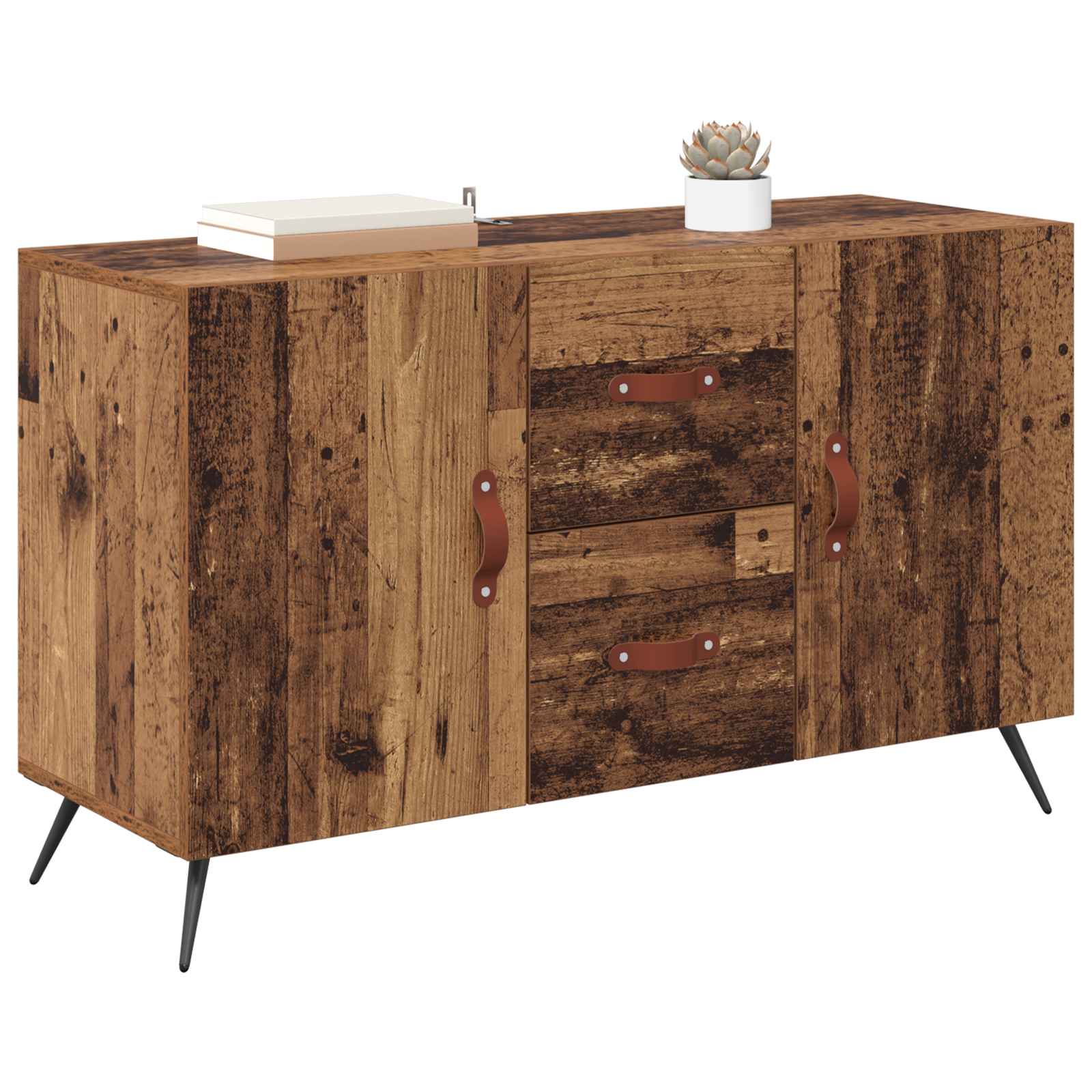 Buffet Bois Ancien 100 x 36 x 60 cm Bois d'ingénierie - XIOS