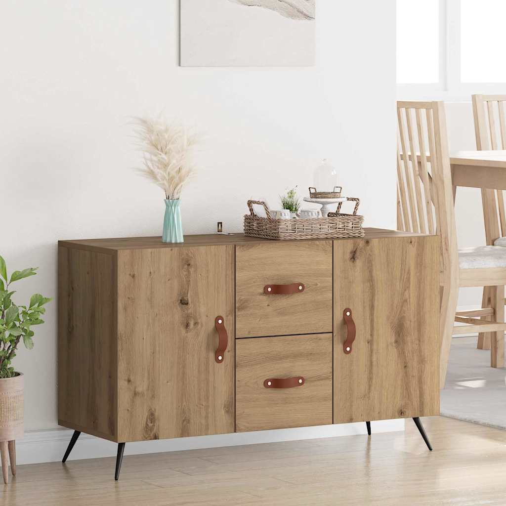 Buffet Chêne artisanal 100 x 36 x 60 cm Bois d'ingénierie - XIOS