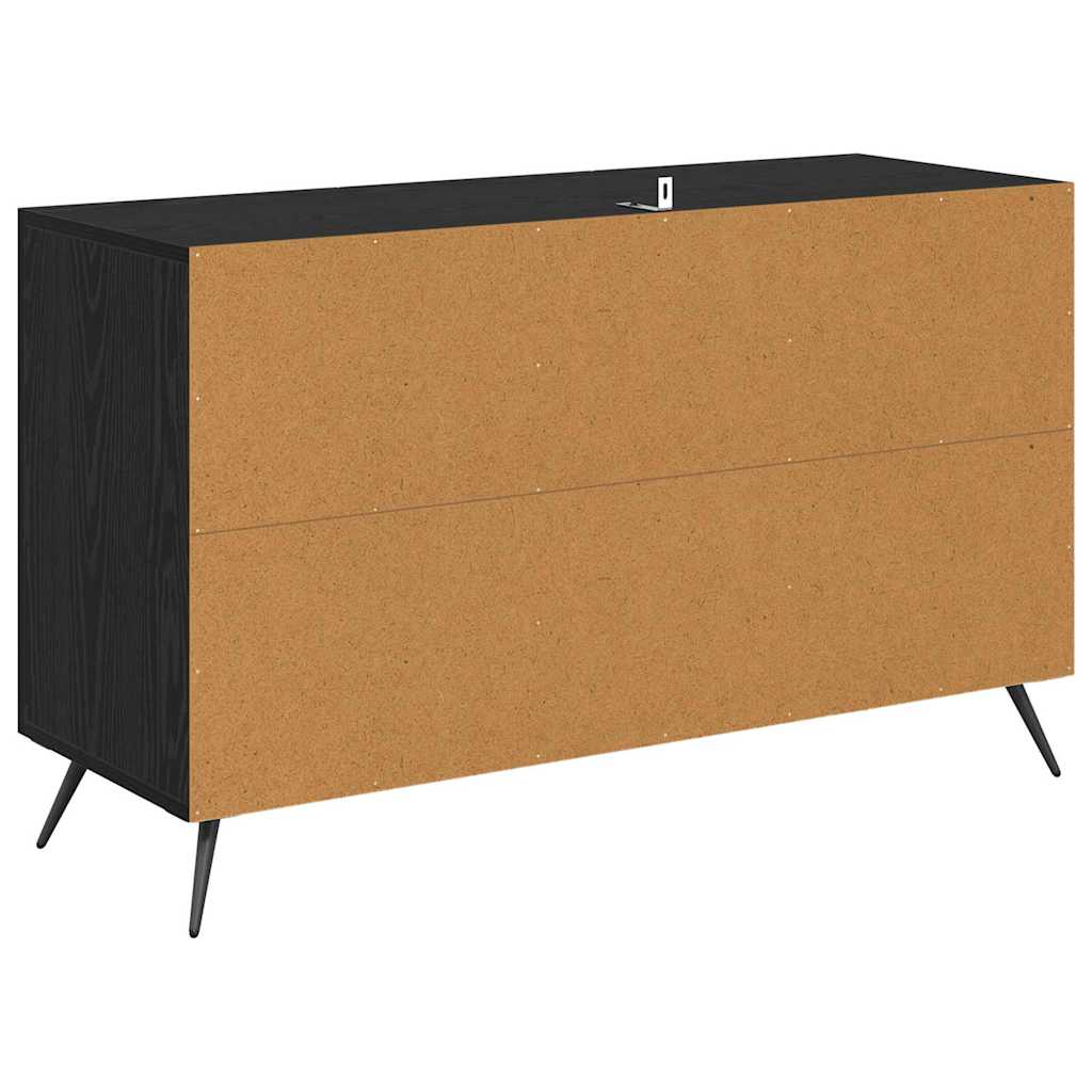 Buffet Chêne noir 100 x 36 x 60 cm Bois d'ingénierie - XIOS