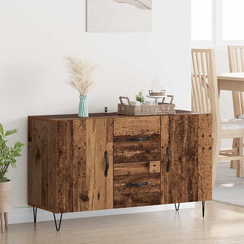 Buffet Bois Ancien 100 x 36 x 60 cm Bois d'ingénierie - XIOS
