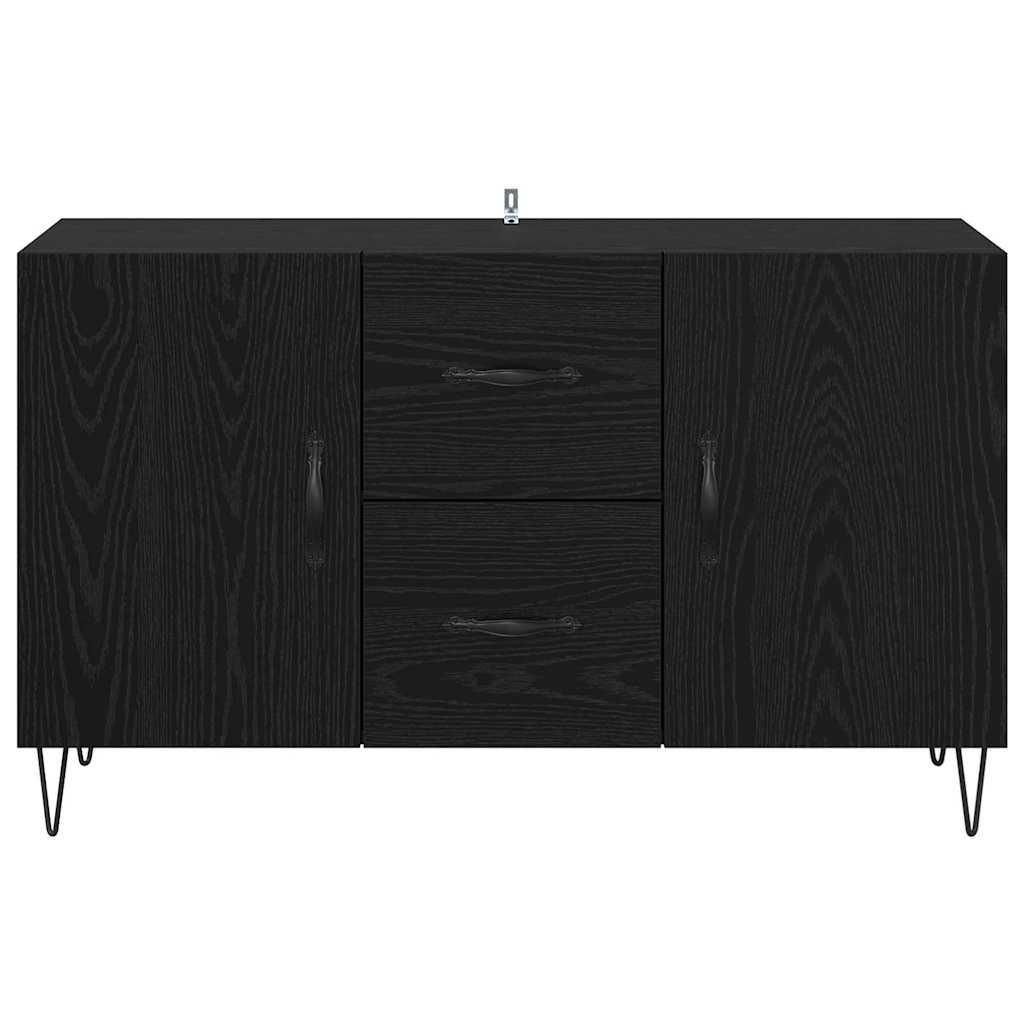 Buffet Chêne noir 100 x 36 x 60 cm Bois d'ingénierie - XIOS