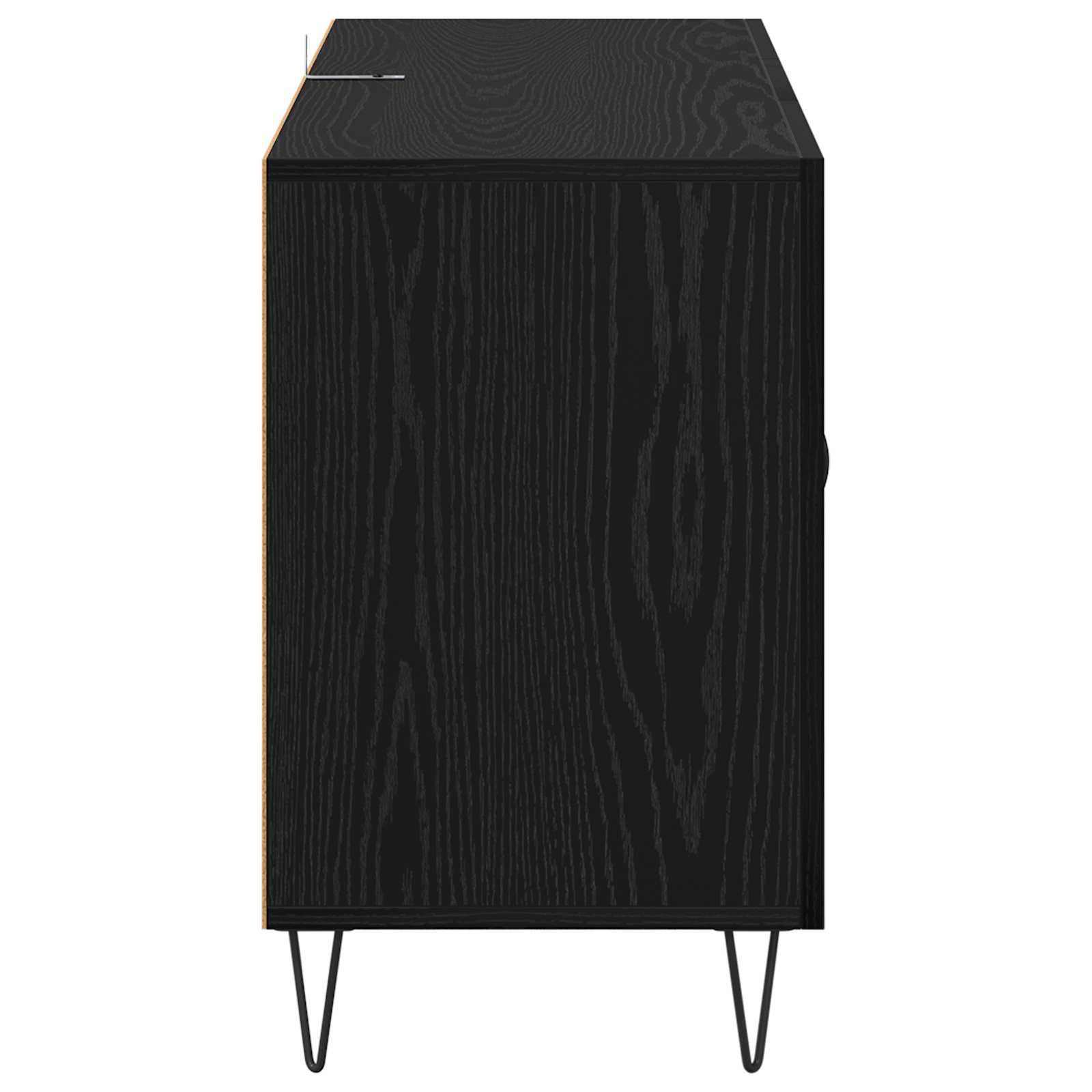 Buffet Chêne noir 100 x 36 x 60 cm Bois d'ingénierie - XIOS