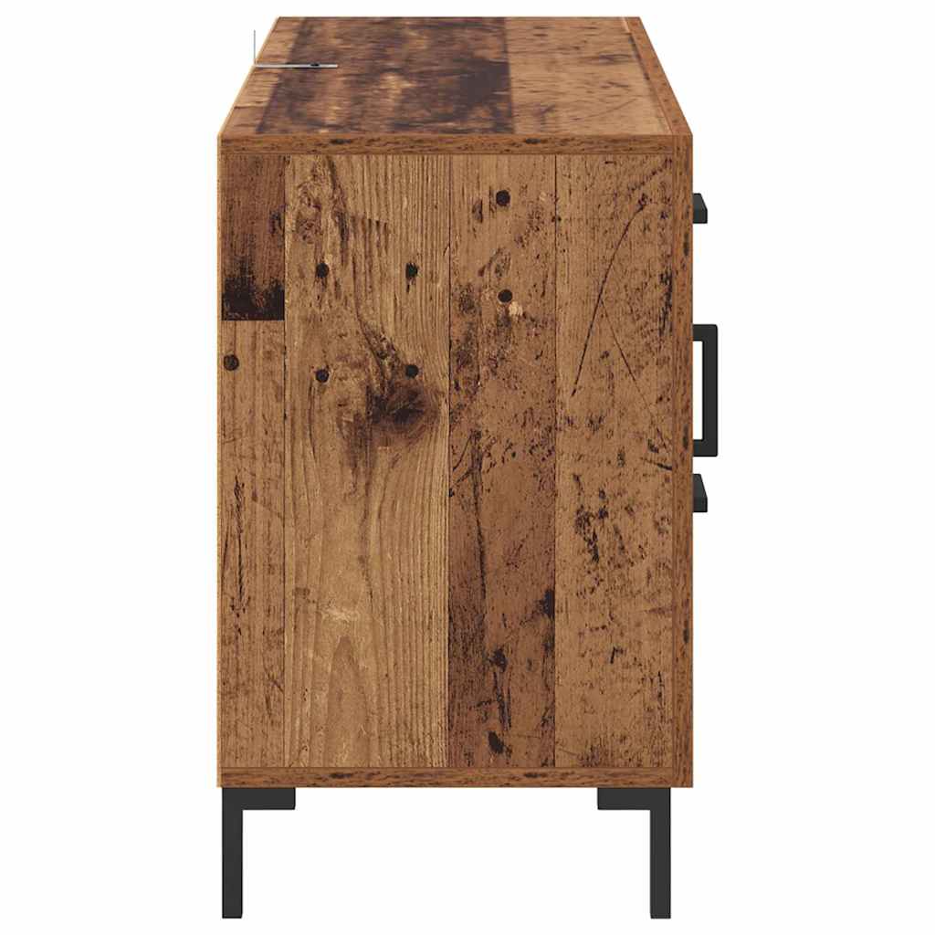 Buffet Bois Ancien 100 x 36 x 60 cm Bois d'ingénierie - XIOS