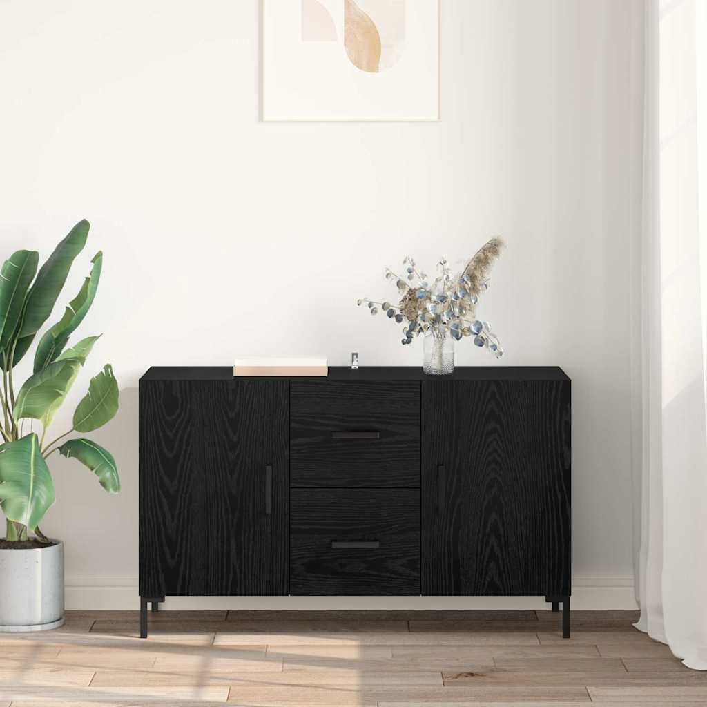 Buffet Chêne noir 100 x 36 x 60 cm Bois d'ingénierie - XIOS