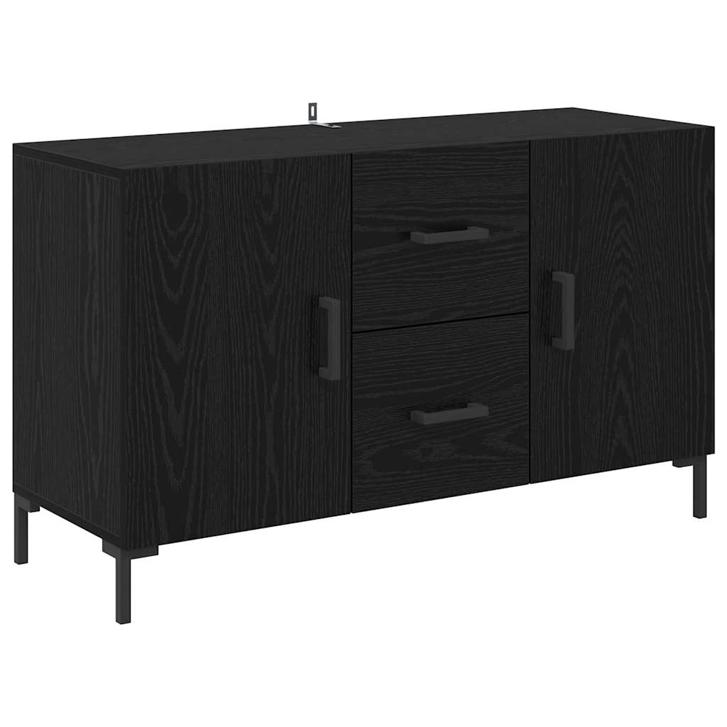 Buffet Chêne noir 100 x 36 x 60 cm Bois d'ingénierie - XIOS