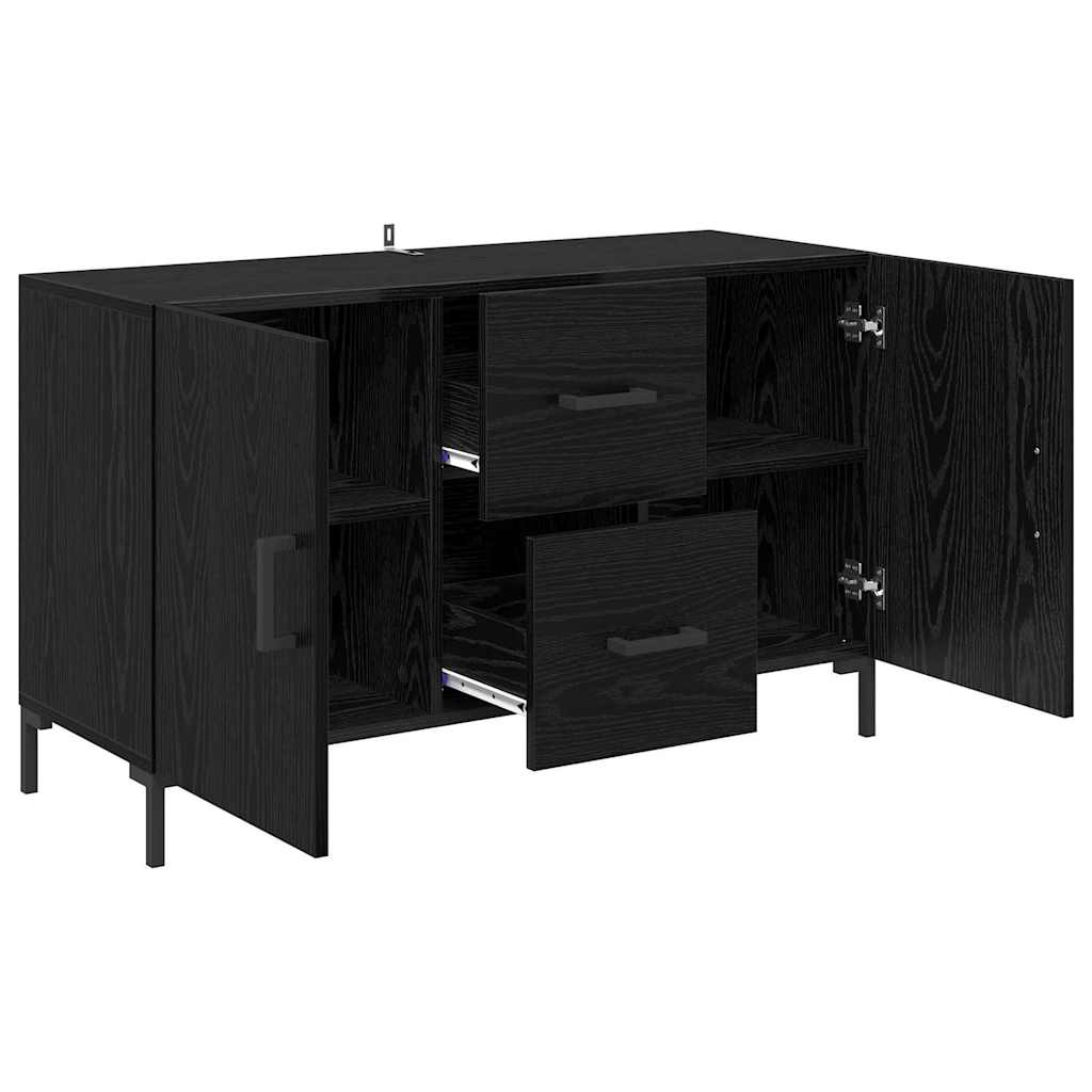 Buffet Chêne noir 100 x 36 x 60 cm Bois d'ingénierie - XIOS