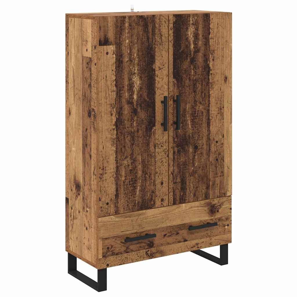 Haut Armoire Bois Ancien 69,5 x 30 x 115 cm Bois d'ingénierie - XIOS