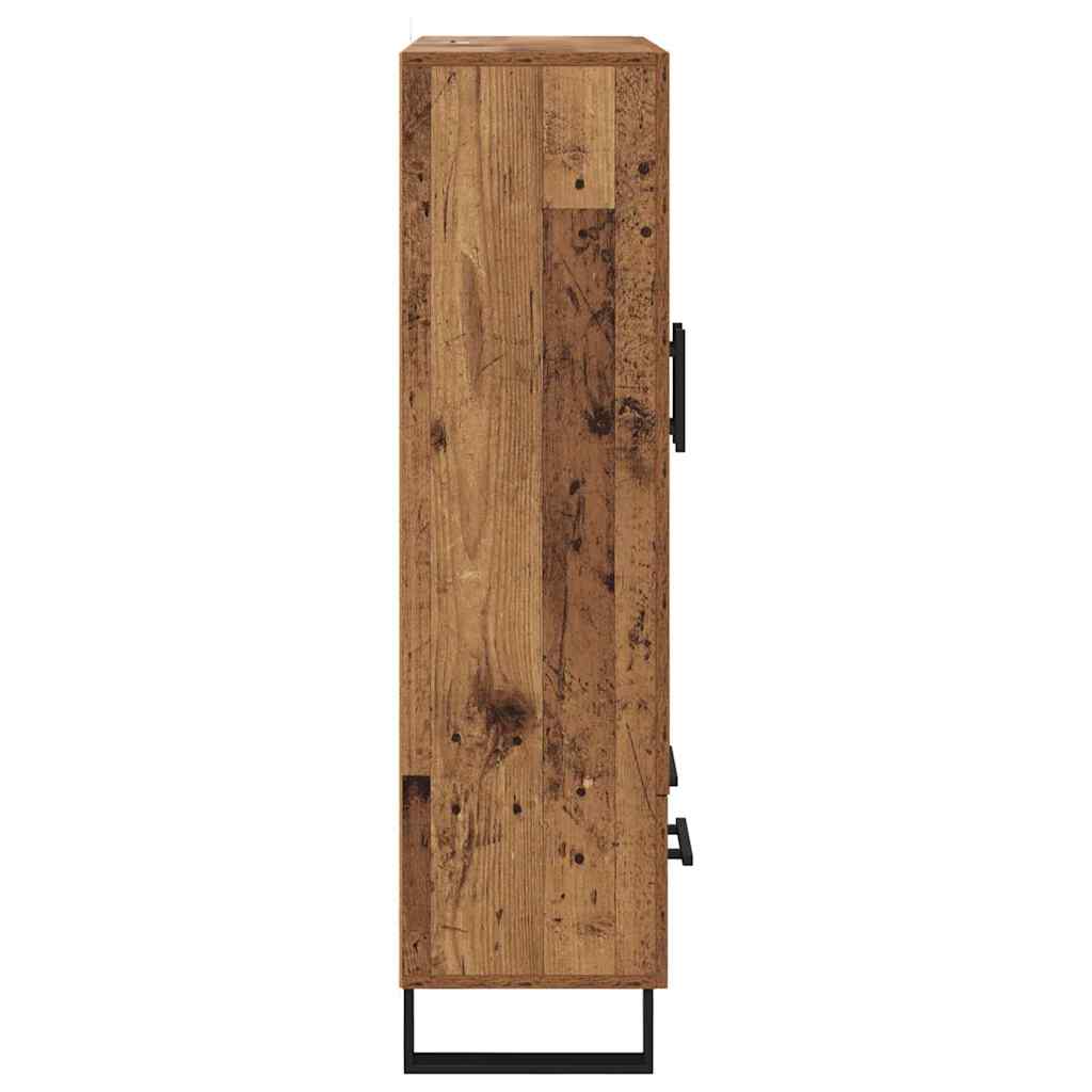 Haut Armoire Bois Ancien 69,5 x 30 x 115 cm Bois d'ingénierie - XIOS