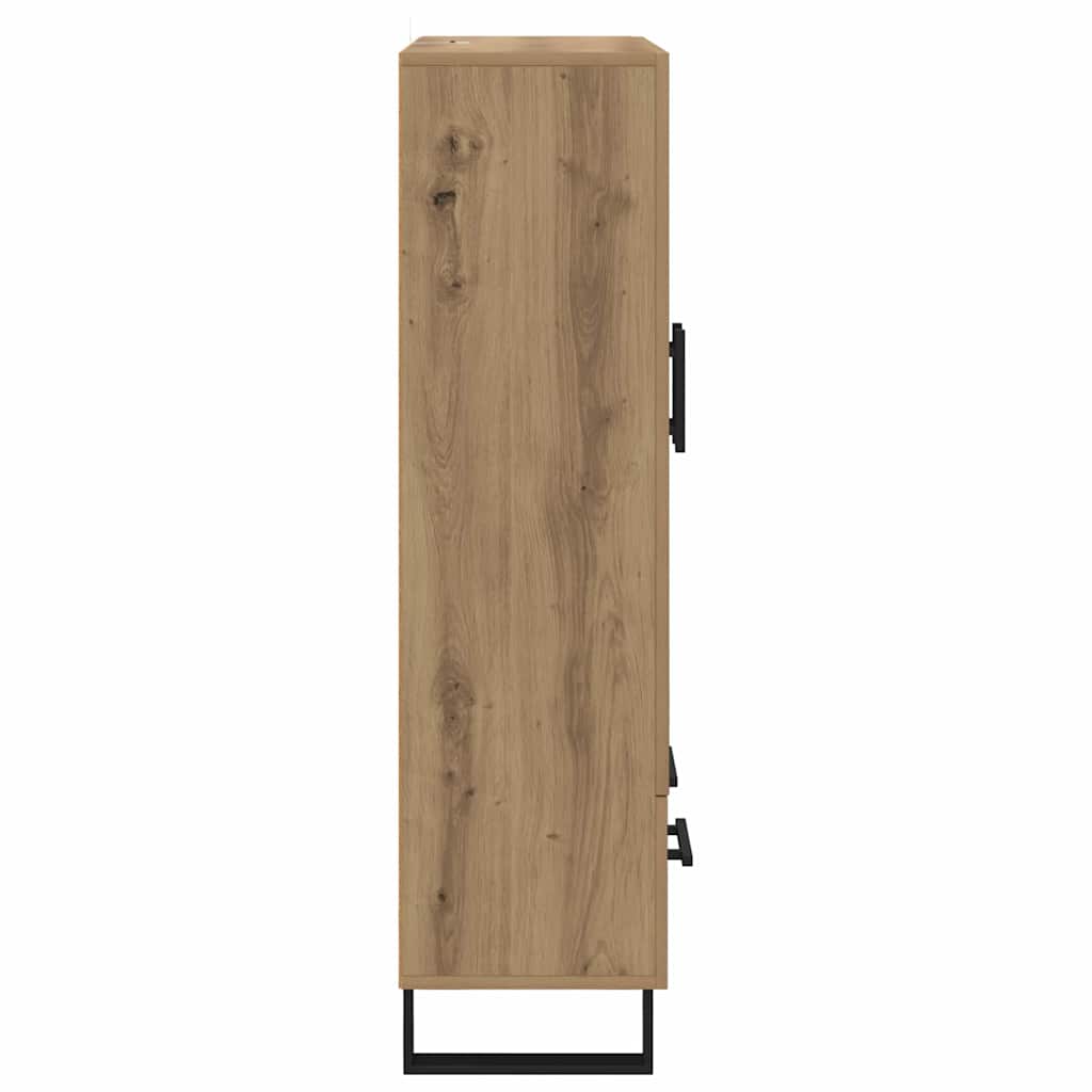 Haut Armoire avec tiroir Chêne artisanal 69,5 x 30 x 115 cm - XIOS