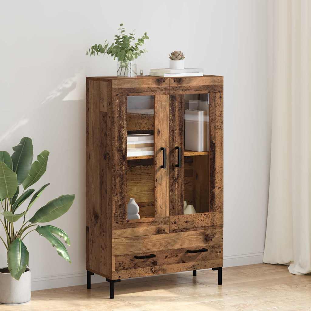 Haut Armoire Bois Ancien 69,5 x 31 x 115 cm Bois d'ingénierie - XIOS