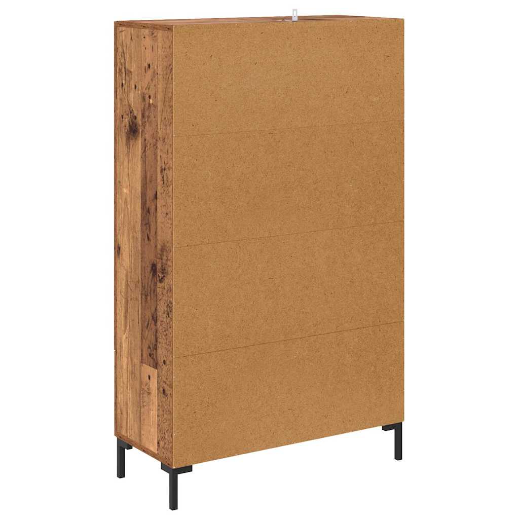 Haut Armoire Bois Ancien 69,5 x 31 x 115 cm Bois d'ingénierie - XIOS