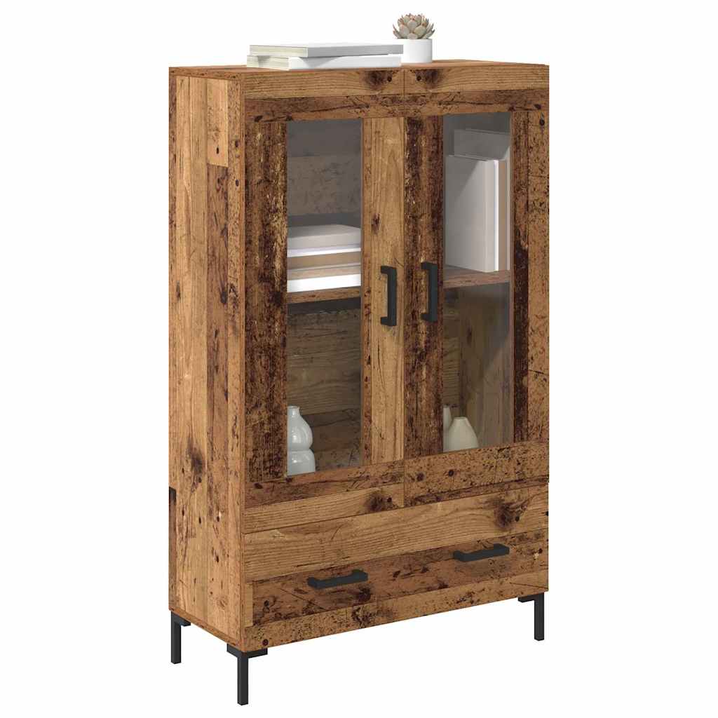 Haut Armoire Bois Ancien 69,5 x 31 x 115 cm Bois d'ingénierie - XIOS