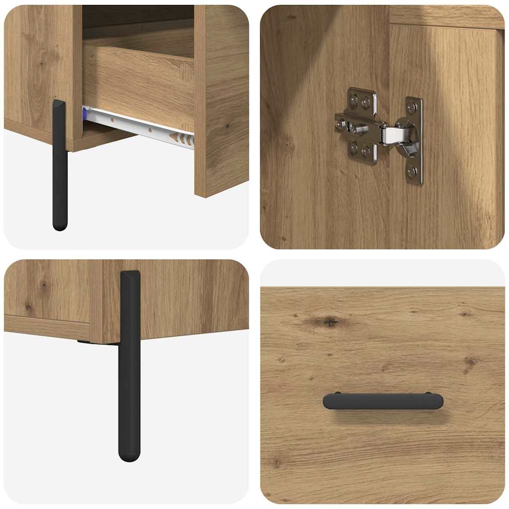 Haut Armoire Corona Chêne artisanal 69,5 x 31 x 115 cm - XIOS