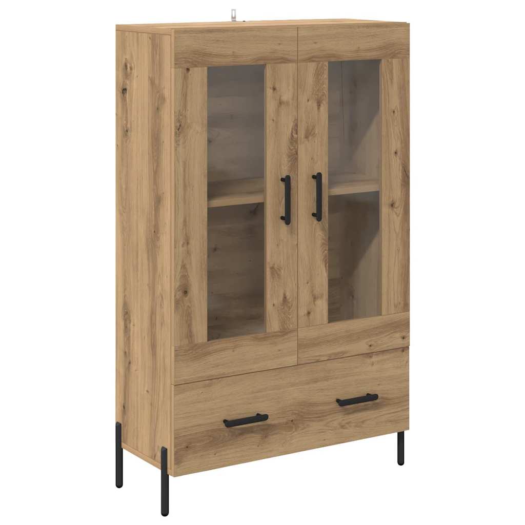 Haut Armoire Corona Chêne artisanal 69,5 x 31 x 115 cm - XIOS
