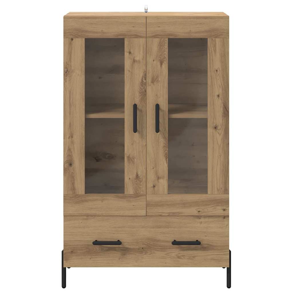 Haut Armoire Corona Chêne artisanal 69,5 x 31 x 115 cm - XIOS