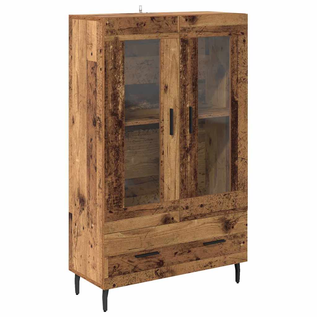Haut Armoire Bois Ancien 69,5 x 31 x 115 cm Bois d'ingénierie - XIOS