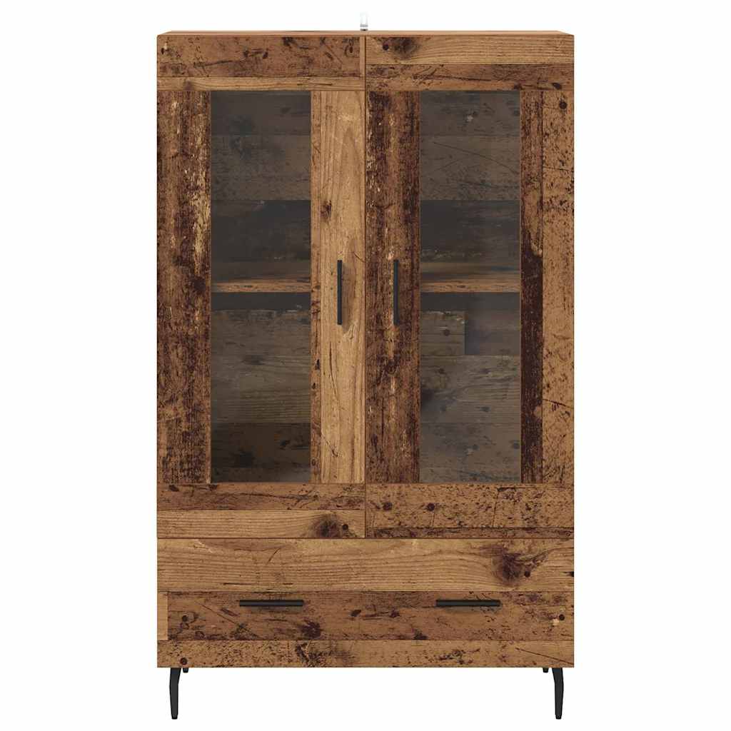 Haut Armoire Bois Ancien 69,5 x 31 x 115 cm Bois d'ingénierie - XIOS