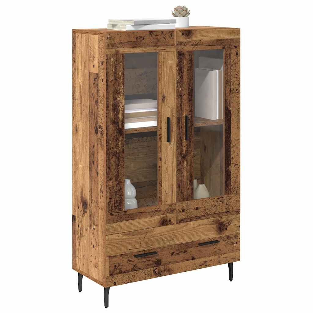 Haut Armoire Bois Ancien 69,5 x 31 x 115 cm Bois d'ingénierie - XIOS