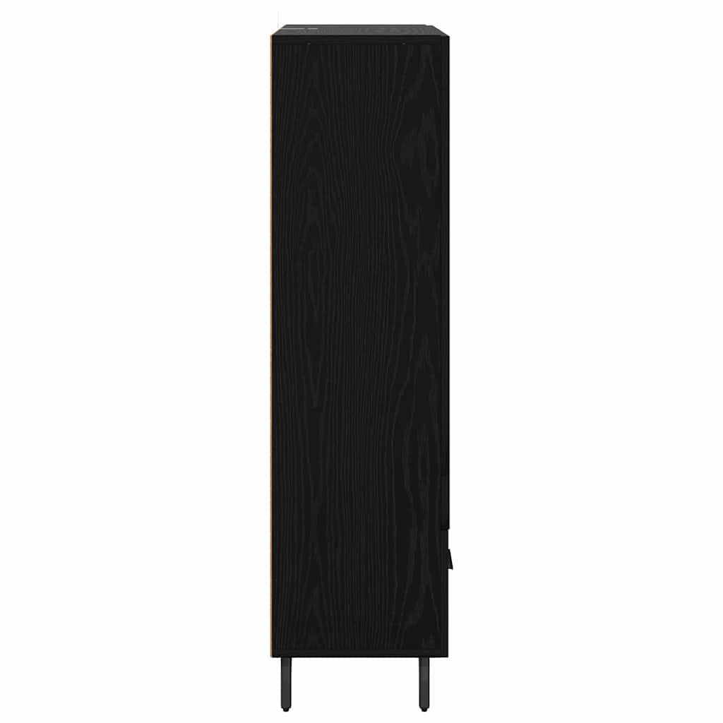 Haut Armoire Chêne noir 69,5 x 31 x 115 cm Bois d'ingénierie - XIOS