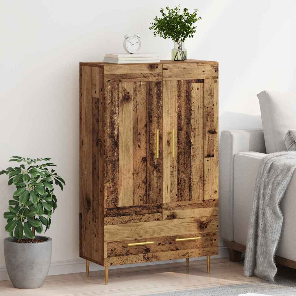 Haut Armoire Bois Ancien 69,5 x 31 x 115 cm Bois d'ingénierie - XIOS