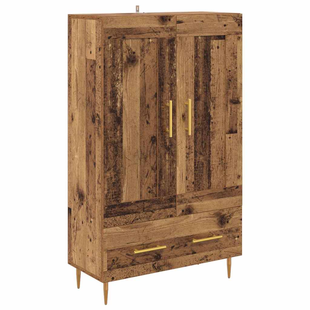 Haut Armoire Bois Ancien 69,5 x 31 x 115 cm Bois d'ingénierie - XIOS