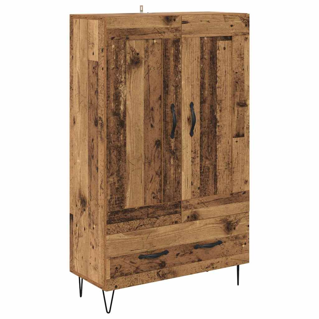 Haut Armoire Bois Ancien 69,5 x 31 x 115 cm Bois d'ingénierie - XIOS