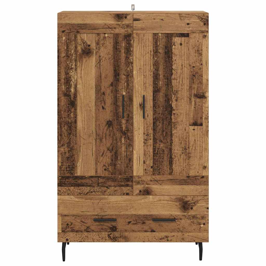 Haut Armoire Bois Ancien 69,5 x 31 x 115 cm Bois d'ingénierie - XIOS
