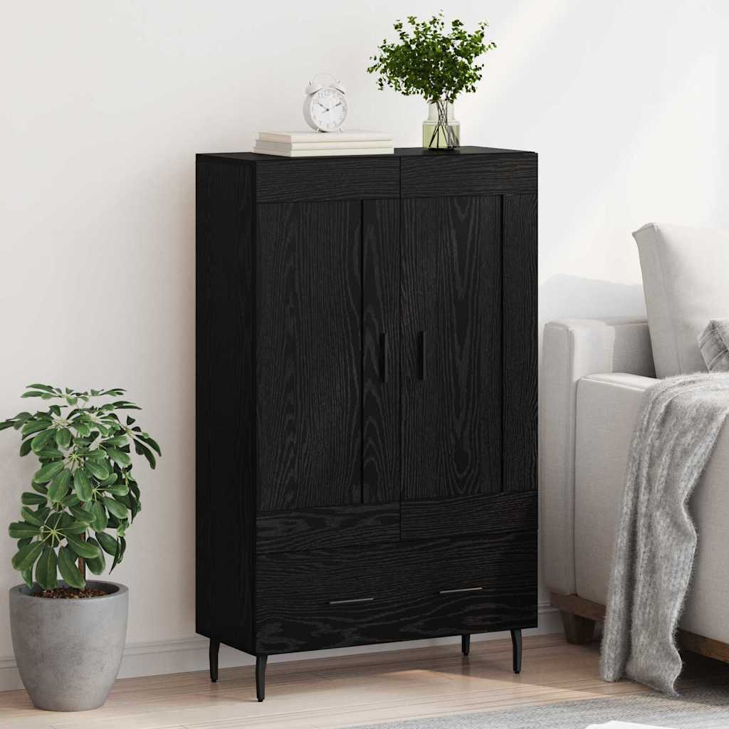 Haut Armoire Chêne noir 69,5 x 31 x 115 cm Bois d'ingénierie - XIOS