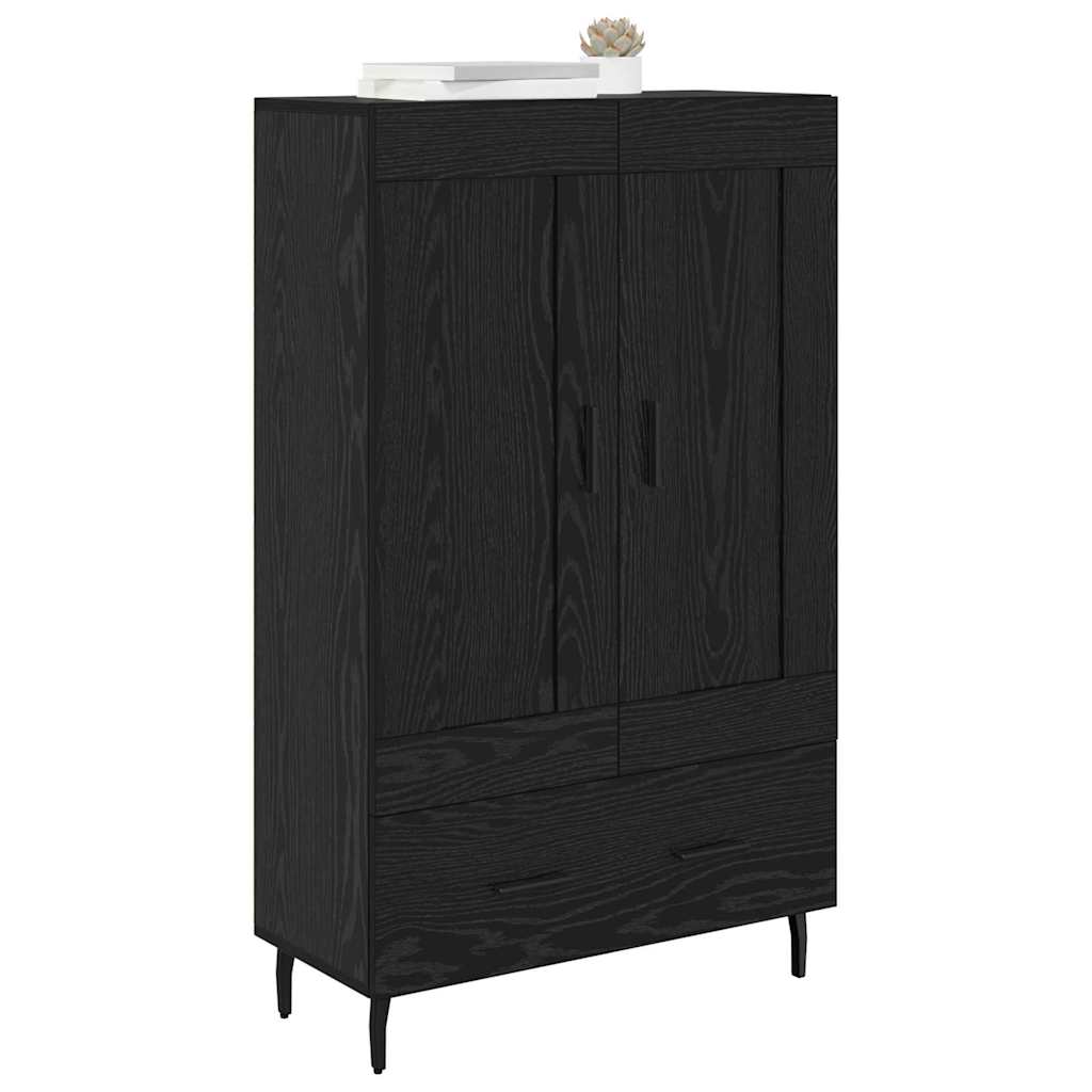 Haut Armoire Chêne noir 69,5 x 31 x 115 cm Bois d'ingénierie - XIOS