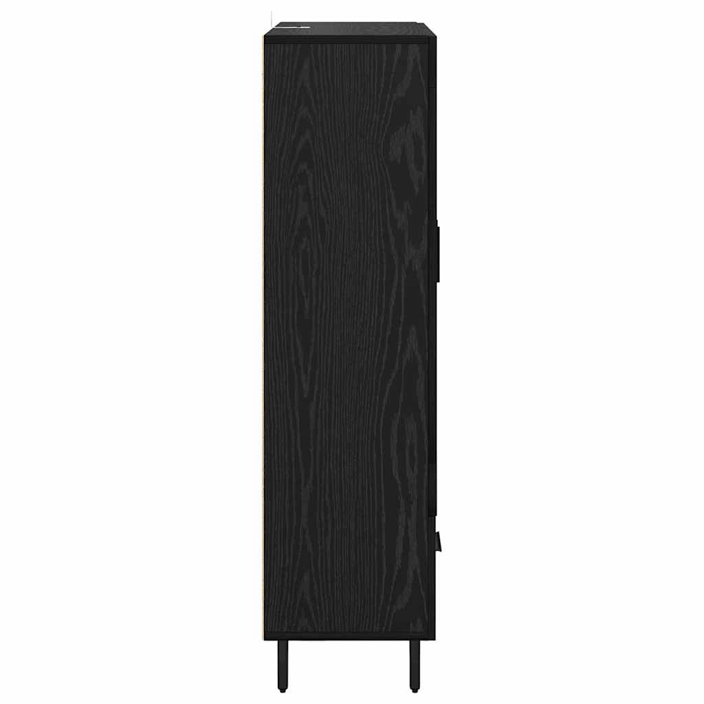 Haut Armoire Chêne noir 69,5 x 31 x 115 cm Bois d'ingénierie - XIOS