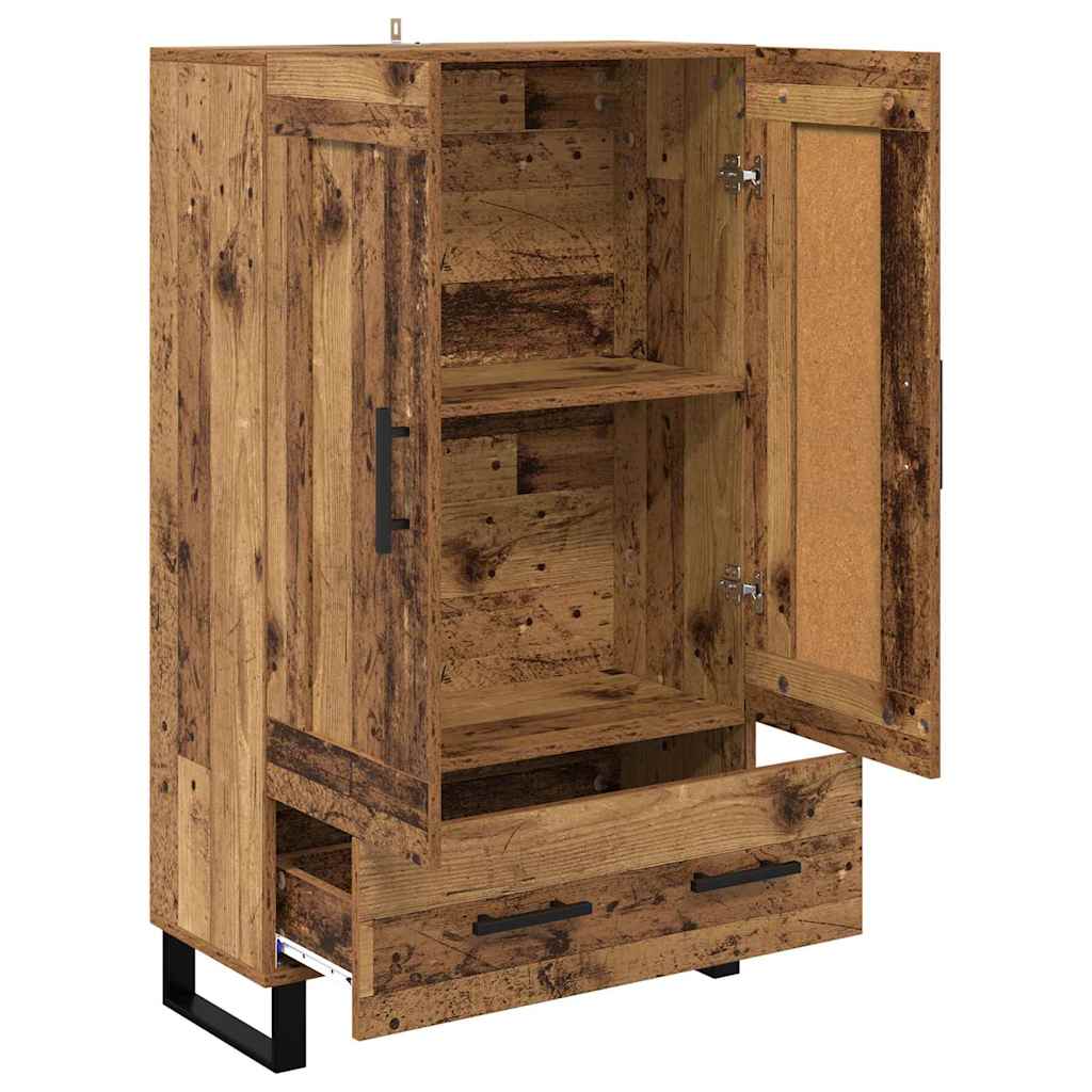 Haut Armoire Bois Ancien 69,5 x 31 x 115 cm Bois d'ingénierie - XIOS