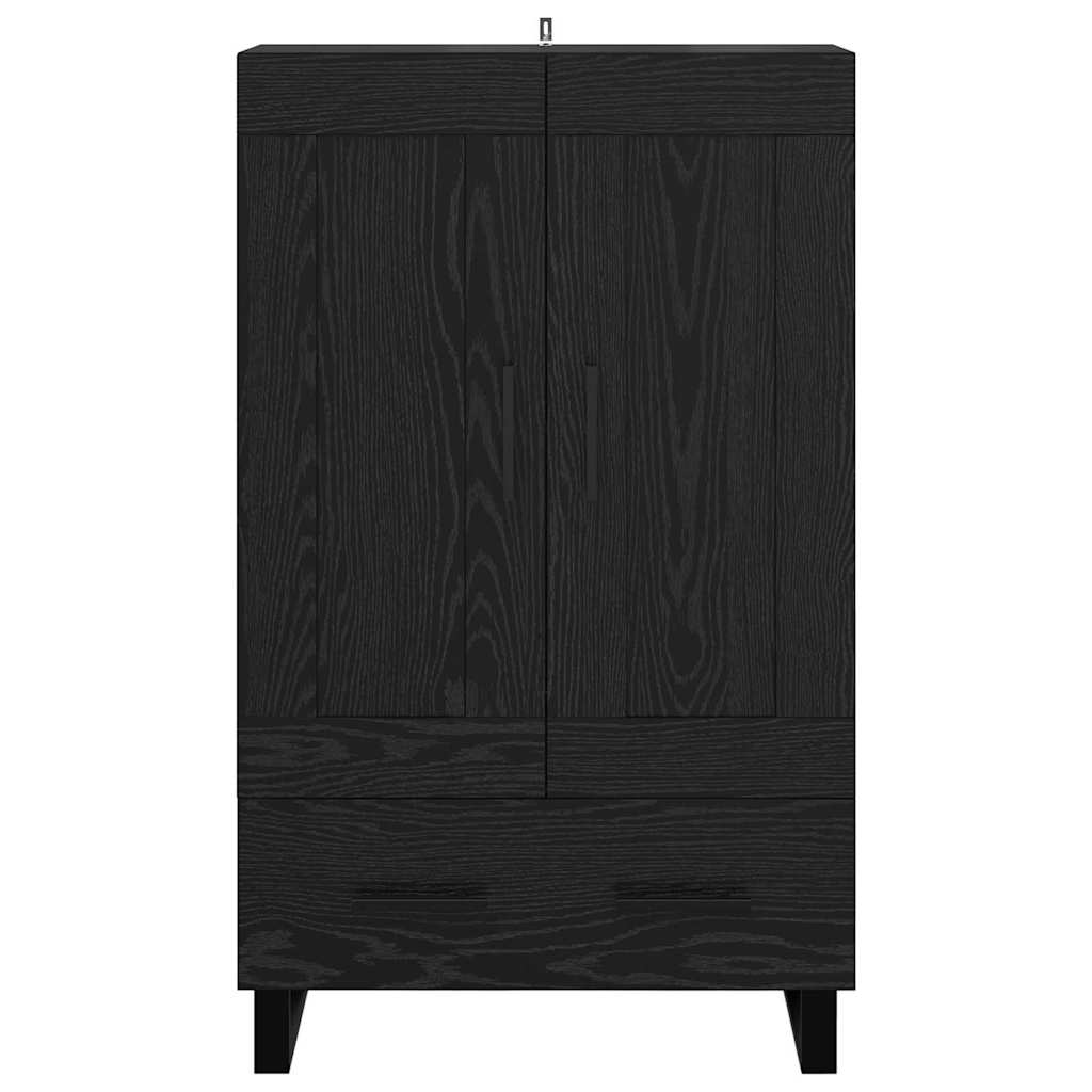 Haut Armoire Chêne noir 69,5 x 31 x 115 cm Bois d'ingénierie - XIOS