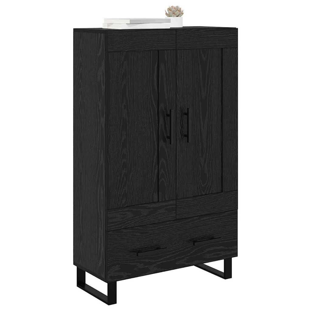Haut Armoire Chêne noir 69,5 x 31 x 115 cm Bois d'ingénierie - XIOS