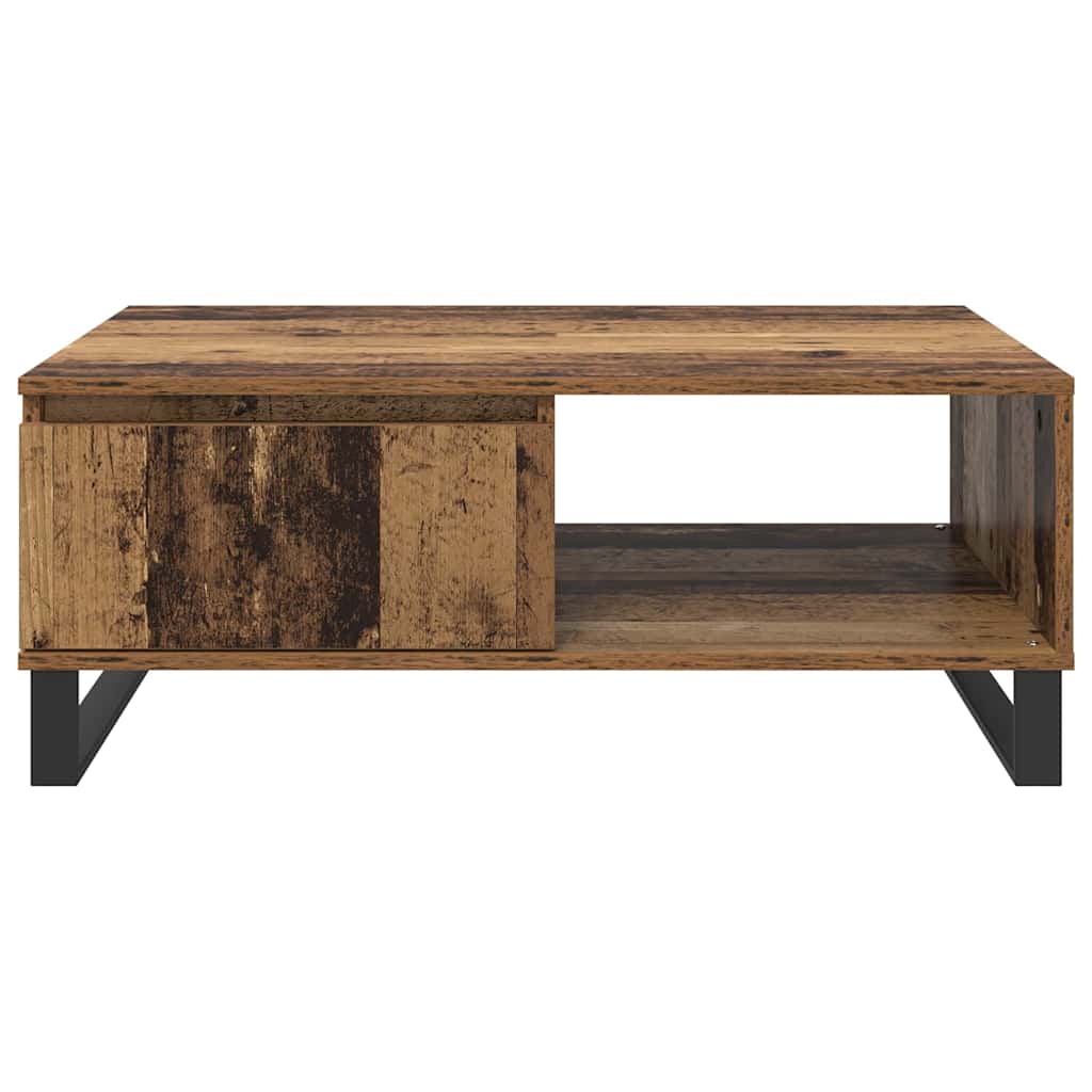 Table basse Bois Ancien 90 x 60 x 35 cm Bois d'ingénierie - XIOS