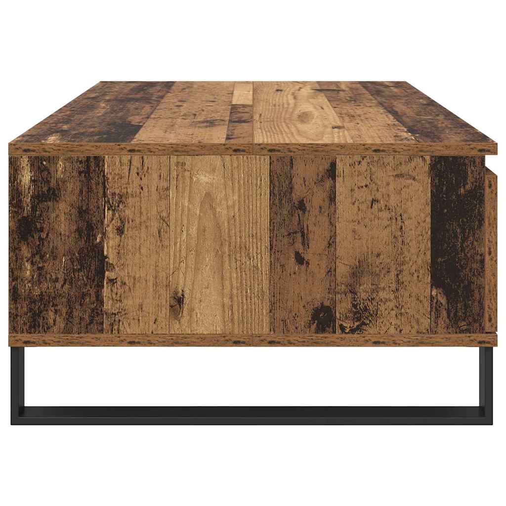 Table basse Bois Ancien 90 x 60 x 35 cm Bois d'ingénierie - XIOS