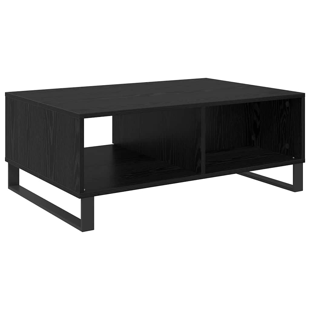 Table basse Chêne noir 90 x 60 x 35 cm Bois d'ingénierie - XIOS