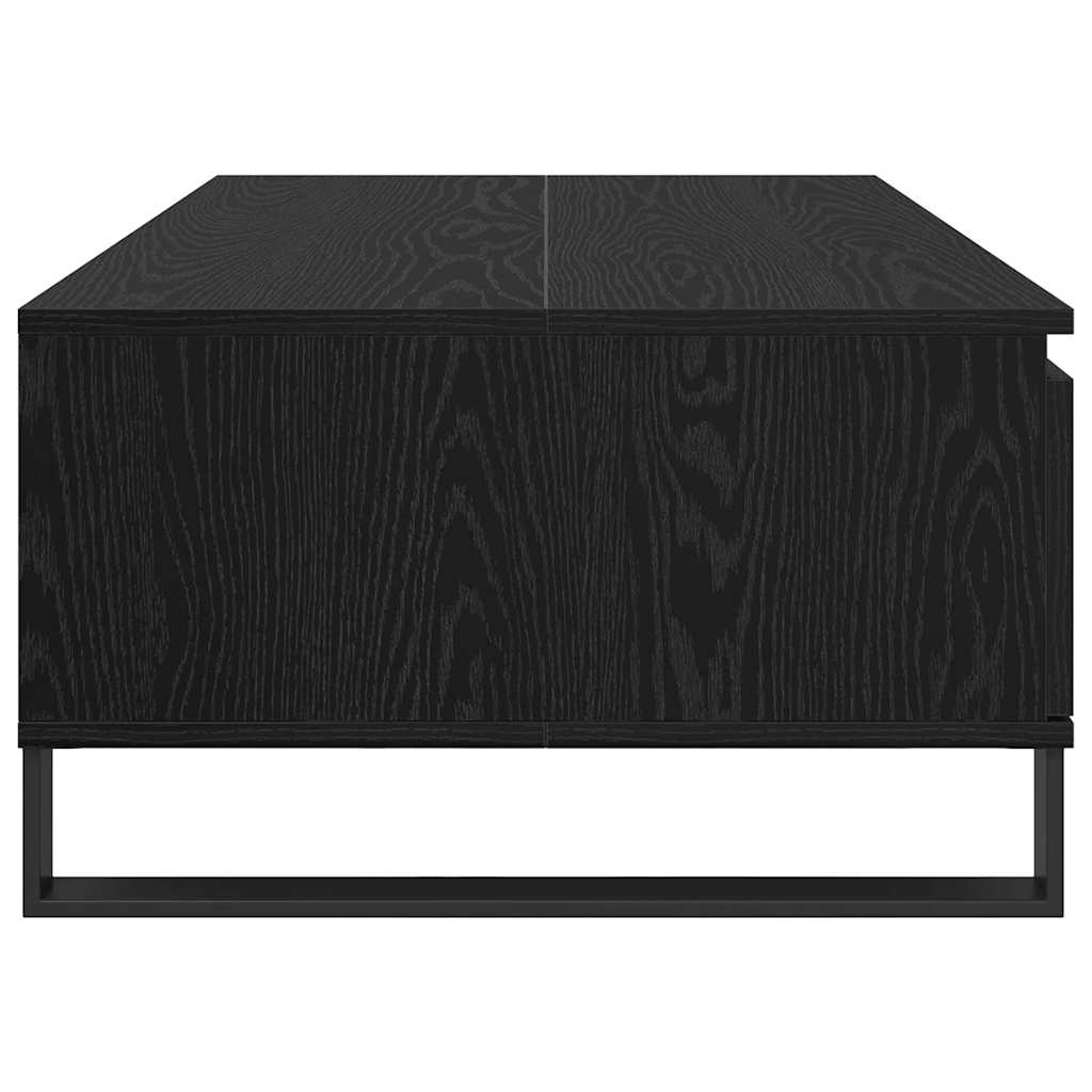 Table basse Chêne noir 90 x 60 x 35 cm Bois d'ingénierie - XIOS
