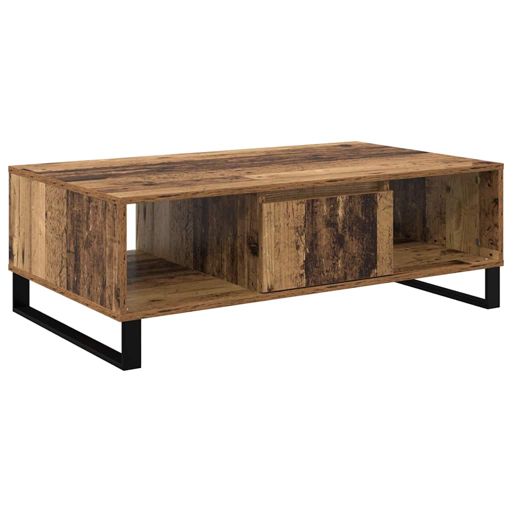 Table basse Bois ancien 104 x 60 x 35 cm Bois d'ingénierie - XIOS