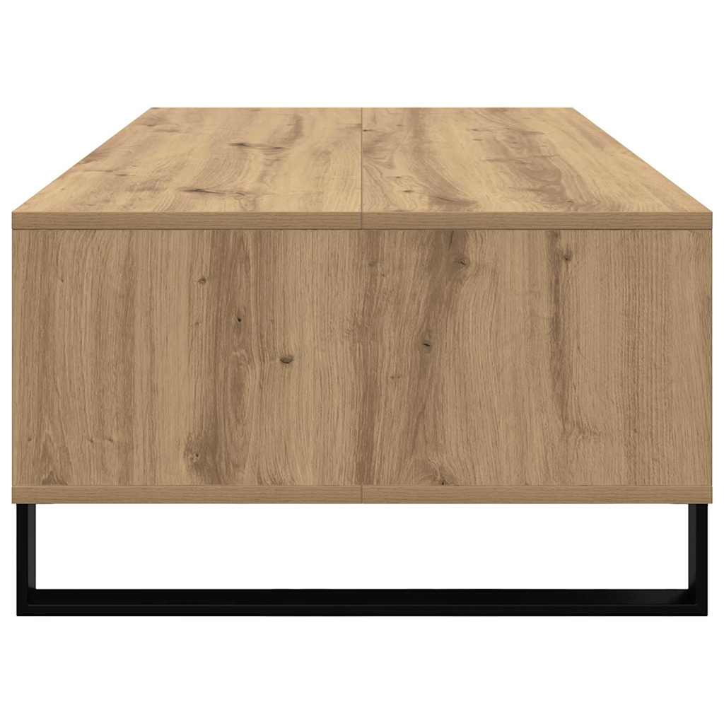 Table basse Chêne artisanal 104 x 60 x 35 cm Bois d'ingénierie - XIOS
