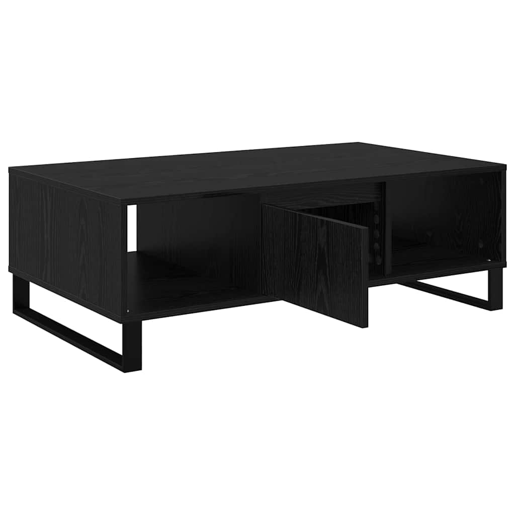 Table basse Chêne noir 104 x 60 x 35 cm Bois d'ingénierie - XIOS