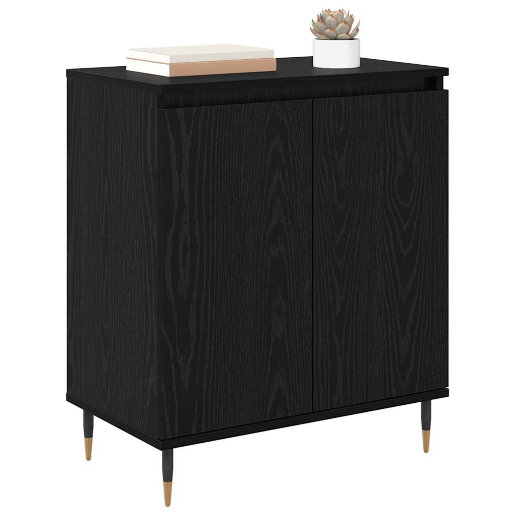 Buffet Chêne noir 60 x 35 x 70 cm Bois d'ingénierie - XIOS