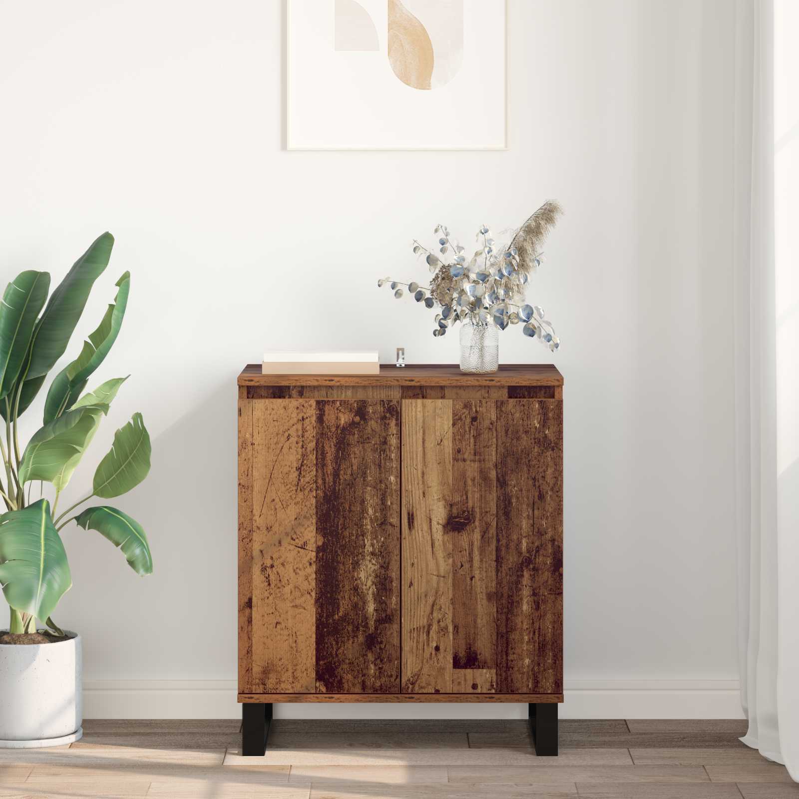 Buffet Bois Ancien 60 x 35 x 70 cm Bois d'ingénierie - XIOS