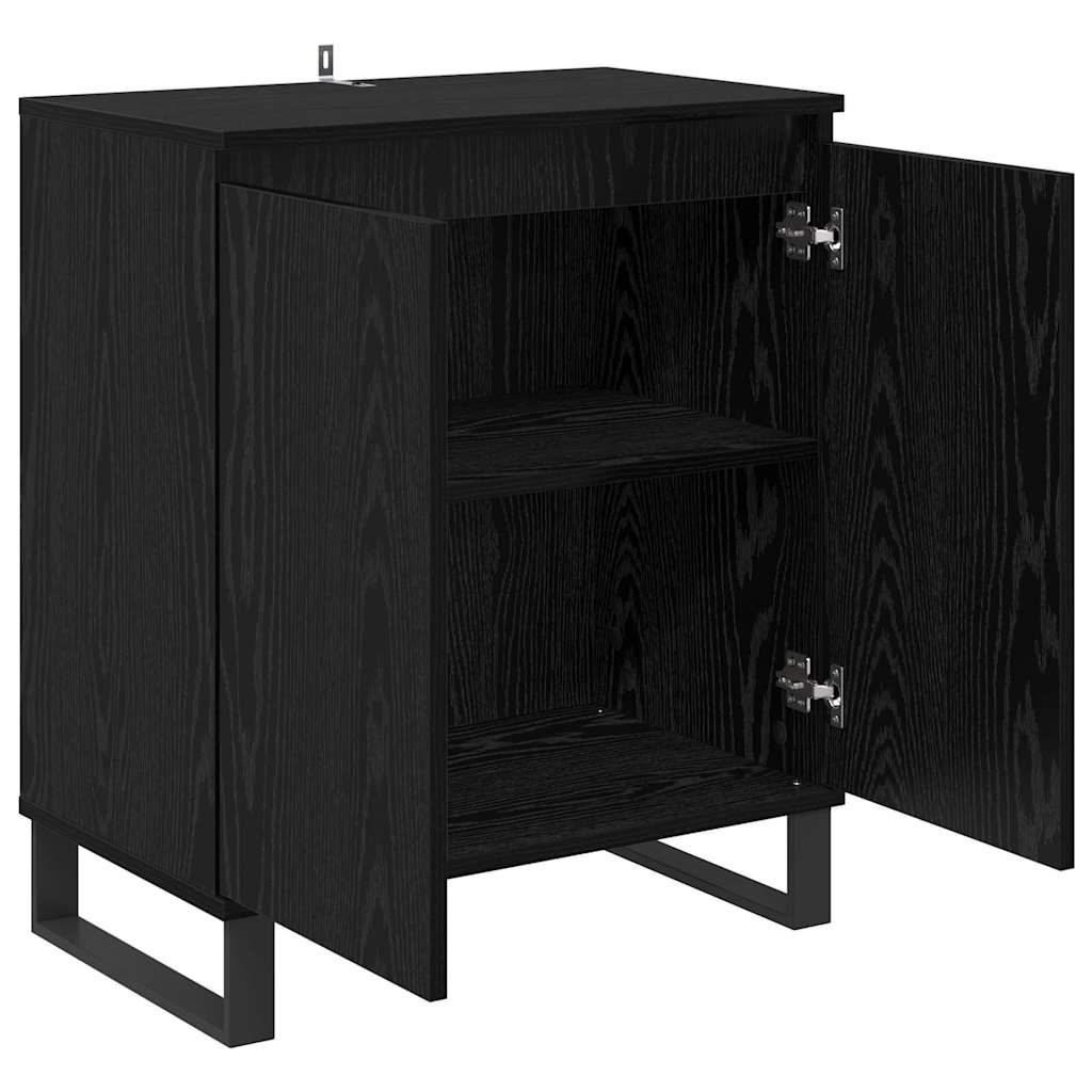 Buffet Chêne noir 60 x 35 x 70 cm Bois d'ingénierie - XIOS