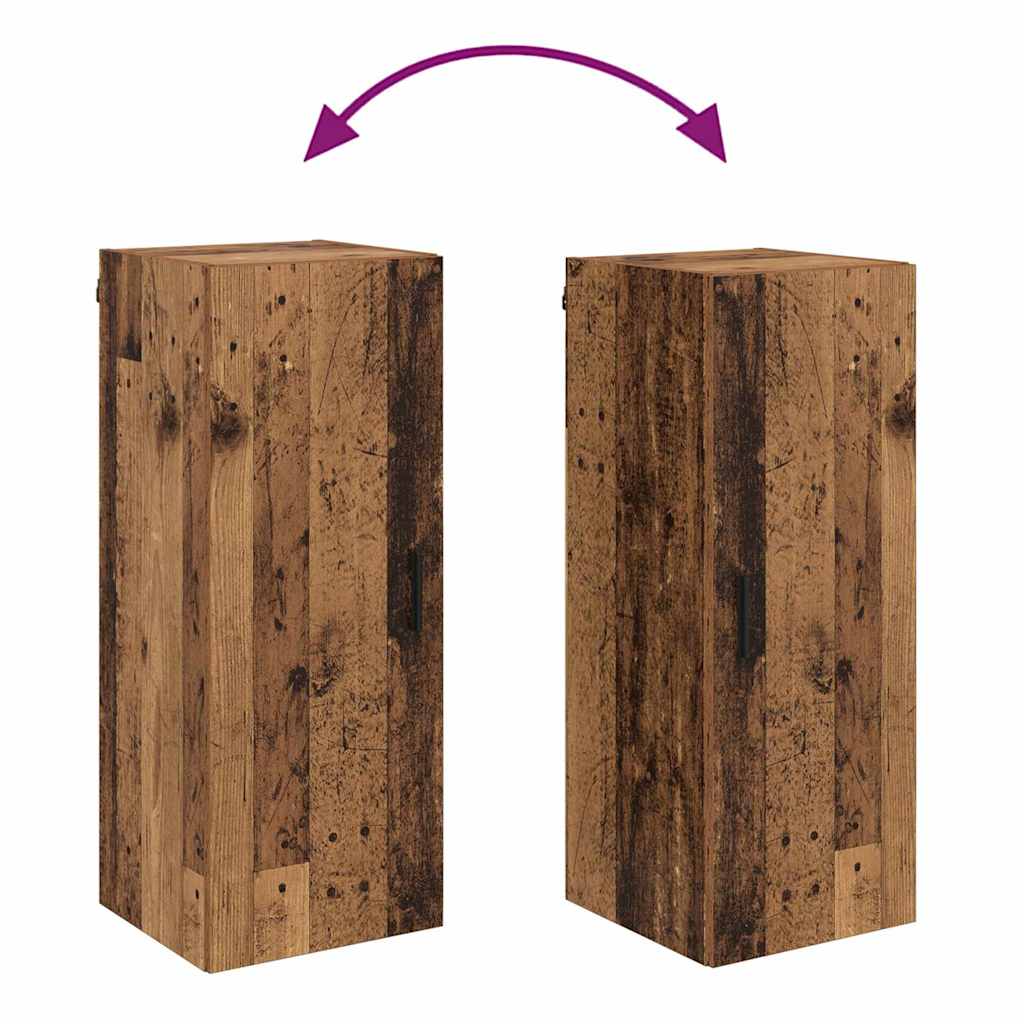 Meuble mural Bois Ancien 34,5 x 34 x 90 cm Bois d'ingénierie - XIOS