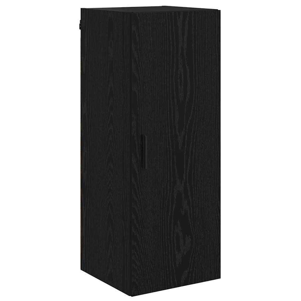 Meuble mural Chêne noir 34,5 x 34 x 90 cm Bois d'ingénierie - XIOS
