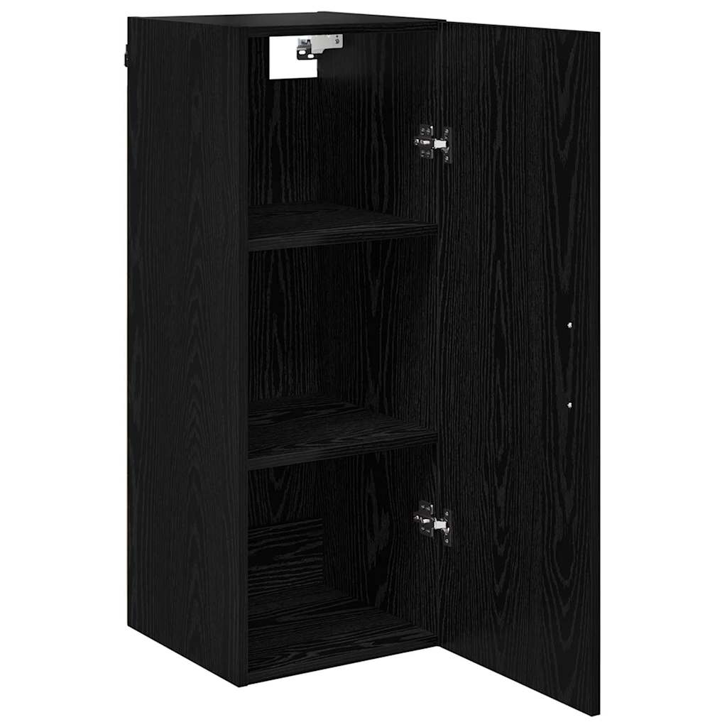 Meuble mural Chêne noir 34,5 x 34 x 90 cm Bois d'ingénierie - XIOS